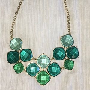 GORGEOUS green ombré necklace